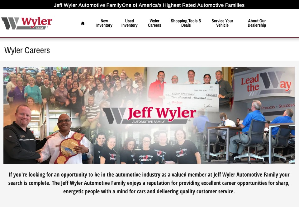 Jeff Wyler Automotive Family Login - Jeff Wyler Automotive Family